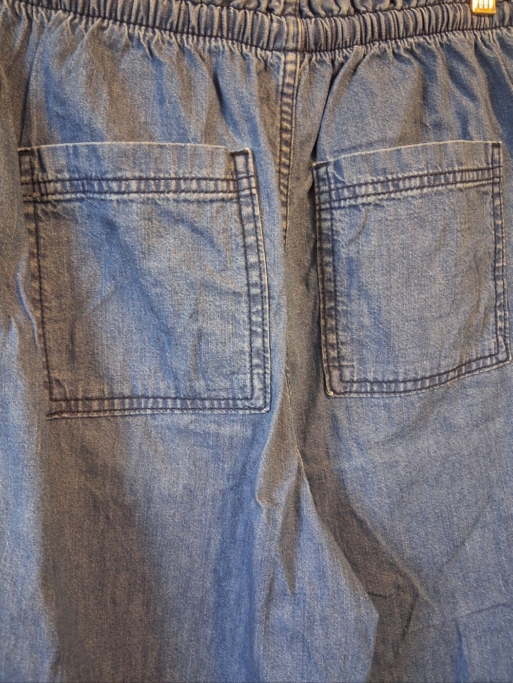 Old Navy Blue Pants Jeans Cotton - Picture 4 of 6